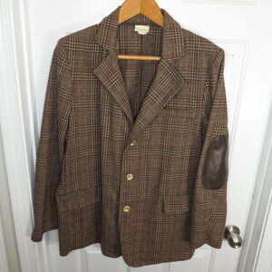 Doctor Who BBC Men L/XL Brown Plaid Blazer Costume (11th- Matt Smith) Halloween